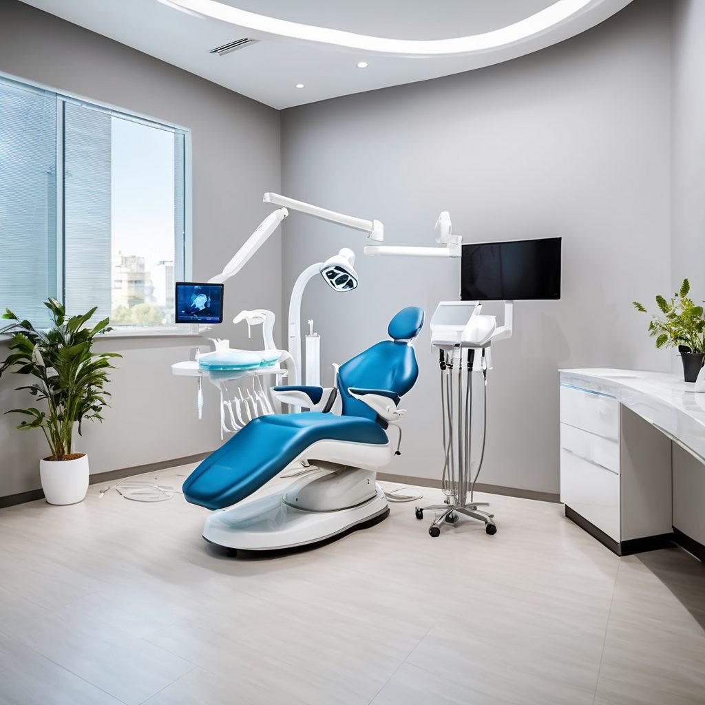 Professional teeth whitening service